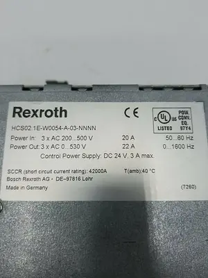 USED BOSCH REXROTH ID32778