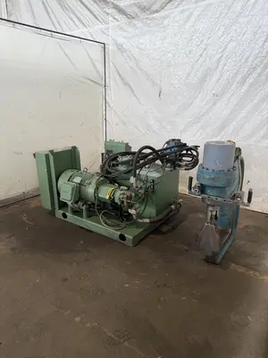 150 TON FRANKLIN MANUFACTURING C FRAME PORTABLE FMI HYDRAULIC WEB PUNCH: STOCK #23390