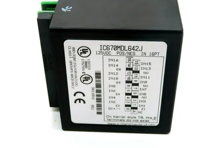 NEW GE FANUC IC670MDL642J INPUT MODULE 16PT 125VDC