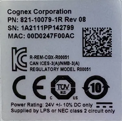 Cognex DM374X 821-10079-1R REV 08 Other Sensors | ESS Industrial Equipment Sales (12)