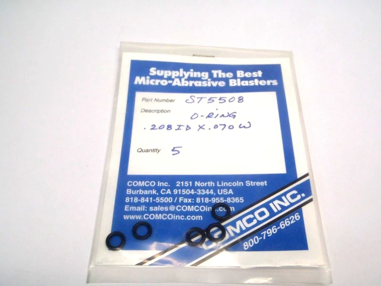 New | in-Stock COMCO RUBBER O-RING .208ID X .70W Seals & Gaskets | Maverick Industrial Sales #1121128