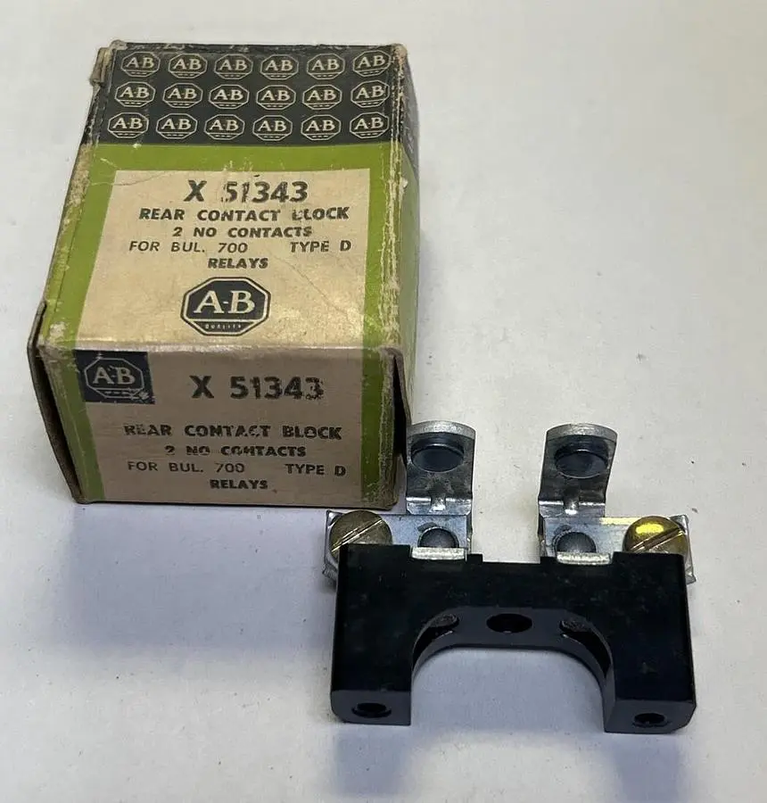 New | in-Stock ALLEN BRADLEY X-51343 Contact Blocks Ohio US | Surplus Asset Holdings #1246083