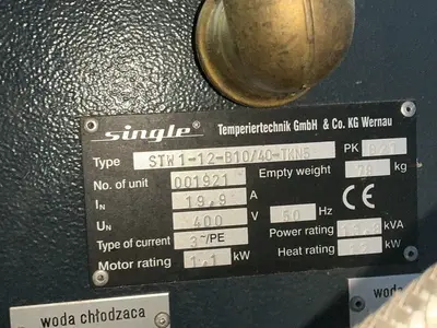 Used SINGLE STW112B10/40TKNG Temperature Controls Ohio US | HGR 24 #1549598