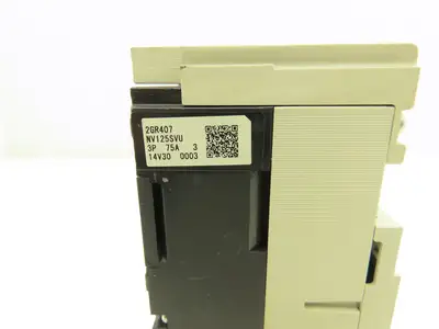 Mitsubishi NV125-SVU Earth Leakage Circuit Breaker 75A 440V 3Ph Ground Fault