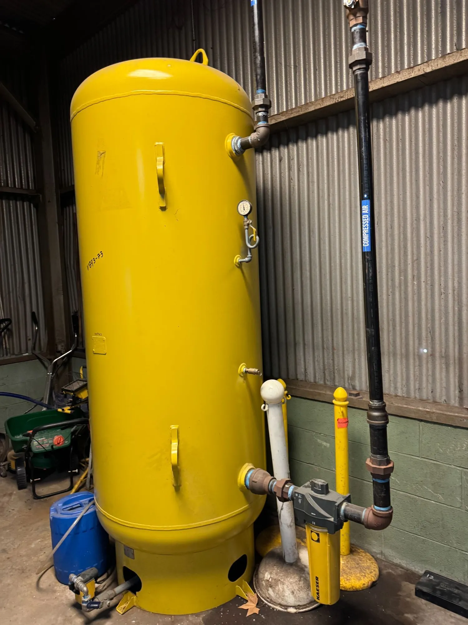USED 2022 SAMUEL PRESSURE VESSEL GROUP AIR RECEIVER
