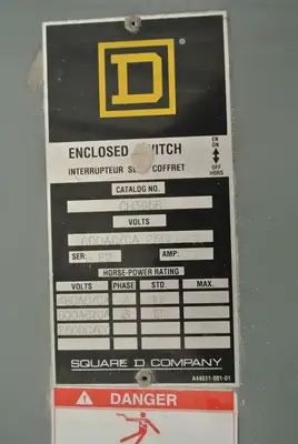 USED SQUARE D CH365R