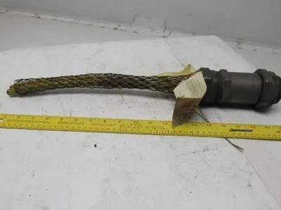 Round 2.1425" (54.50mm) Solder 16 Pin Male Cord Body Connector Amphenol Style