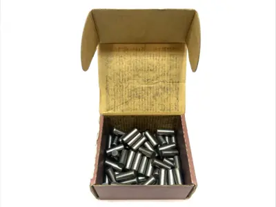 USED BRIGHTON DOWEL PIN 3/8"X1" ALLOY BOX OF 62