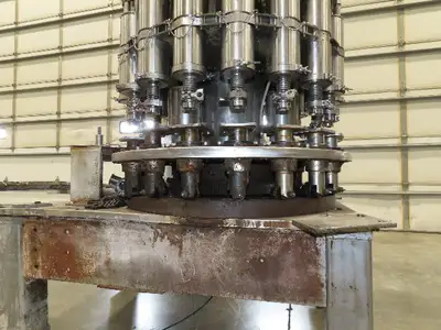 Kartridg Pak 18-Head Rotary Pneumatic Bottle Filling Machine