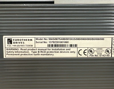 USED Eurotherm 584S/0075/400/0010/US/000/0000/000/B0/000/000