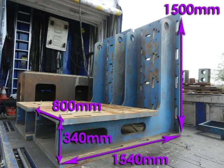 Used CLAMPING TABLE 1500 X 1540 X 800 MM Angle Plates BE | Apt International N.V #366413