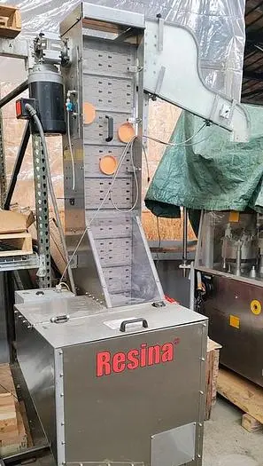 Used RESINA WATERFALL CAP FEEDER SS _UNKNOWN_ Cappers | Save on Equipment #420626