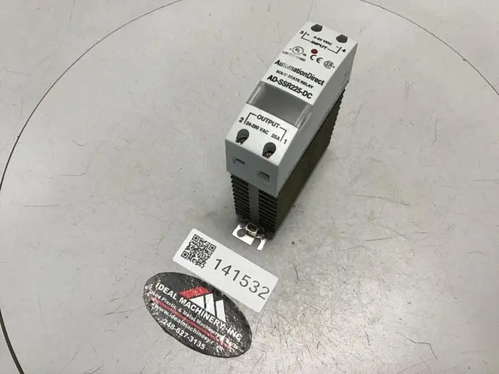 Used AUTOMATION DIRECT AD-SSR225-DC Relays & Switches Michigan US | Ideal Machinery #591428