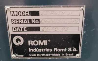 Used 1995 BRIDGEPORT ROMI EZ PATH II Engine Lathes Kentucky US | Machinery Central #1277854