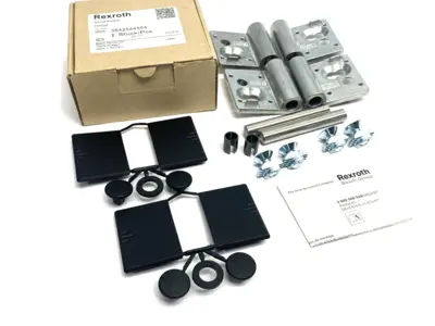 New | in-Stock Bosch Rexroth Hinge, removable P1=45/60 P2=45/60 BOX OF 2 PCS Flooring, Windows, and Doors Michigan US | Maverick Industrial Sales #1423239