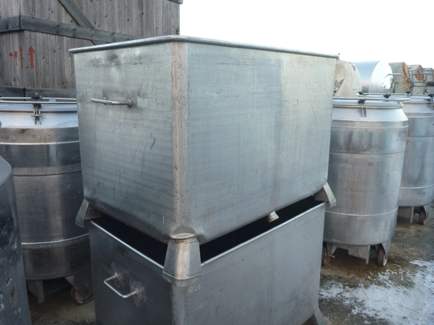 760 Litres Stainless Steel Rectangular Storage Tank 1200mm Wide x 800mm Long x 800mm Deep