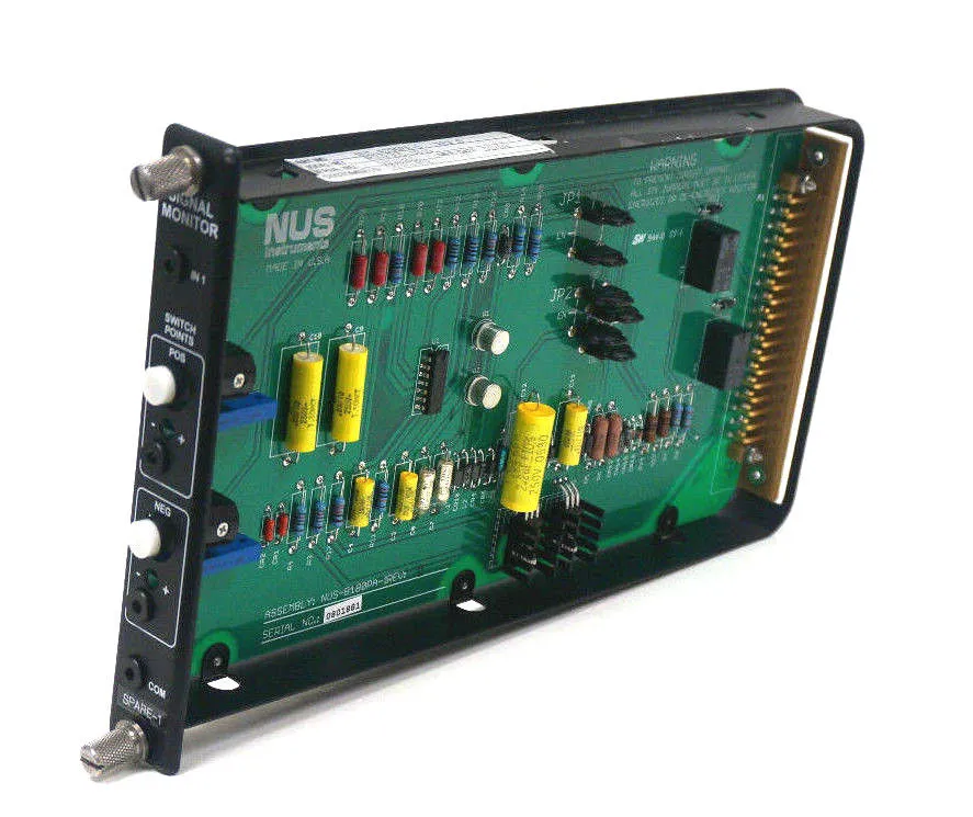 NUS INSTRUMENTS NUS-A196PA-1 SIGNAL MONITOR MON2300-3819, NUS-B180PA-1REV: 0
