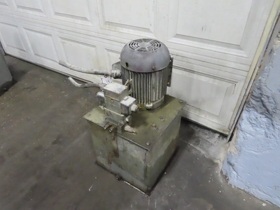 100 hp Reynolds Co-axial High Speed Disperser, 50 hp sweep blade