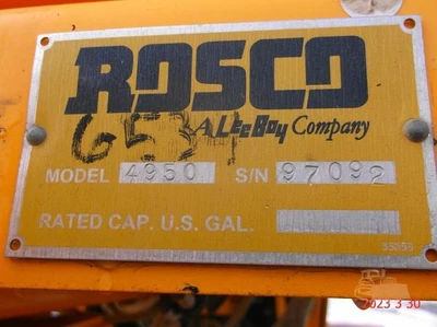 Used 2013 ROSCO RB48 Street Sweeper New York US | Beck Equipment #1509323