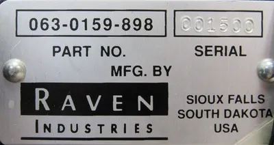 NEW RAVEN 063-0159-898 MOTOR/PUMP ASSY 93-0768 333-1310 0630159898