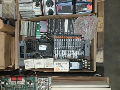4 PALLETS OF ASSORTED AUTOMATION AND CONTROLS