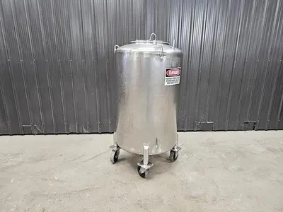 Used 150 Gallon Tank (Vessel), 316 Stainless Steel