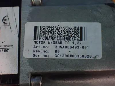 Used ABB 3HNA006493001 Motors (misc) Ohio US | HGR 24 #1296906