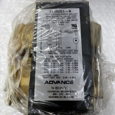 NEW Advance 71A6051-A
