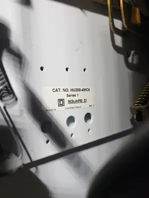 Model 6 Motor Control Center MCC Section, 600V, 3PH, 1200A Bus