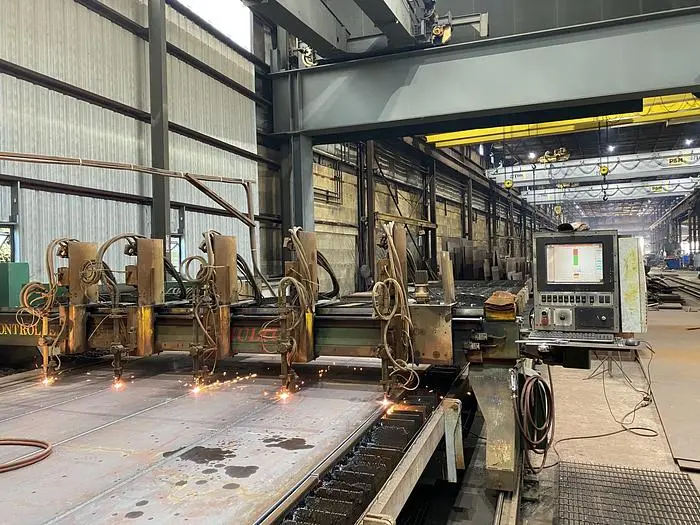 Used CONTROLLED AUTROMATION MULTIMAX GANTRY STYLE 12' WIDE BRIDGE 40' OF RAIL Plasma Cutters Arkansas US | SMF MACHINE TOOLS #301637