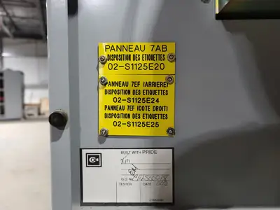 Low Voltage PDC / Switchgear Section, 4000A Magnum DS Breaker, 600V 3PH