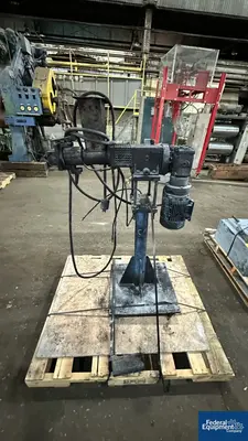 USED Theysohn Extrusion 45MM Theysohn Twin Screw Extruder, 60 HP, 36:1 L/D
