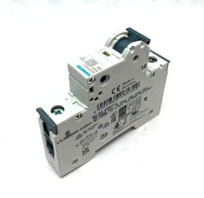 USED SIEMENS MINIATURE CIRCUIT BREAKER 1-POLE MCB C4