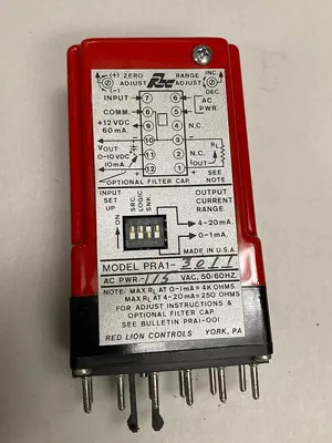 Used RED LION CONTROLS PRA1-3011 Relays & Switches Ohio US | Surplus Asset Holdings #1242458