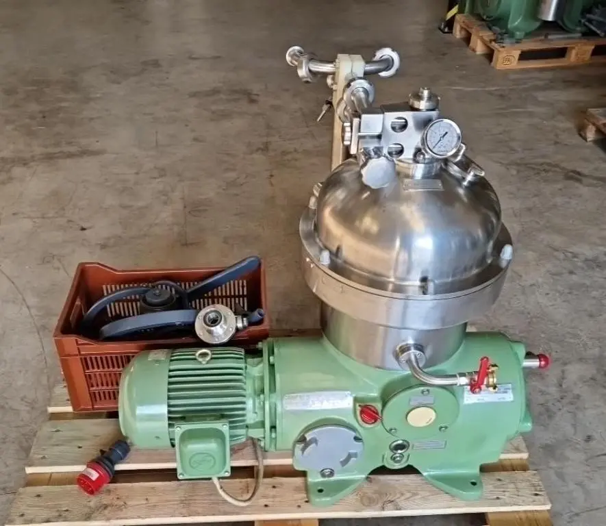 Westfalia SA 7-06-076 clarifier centrifuge, 316SS.