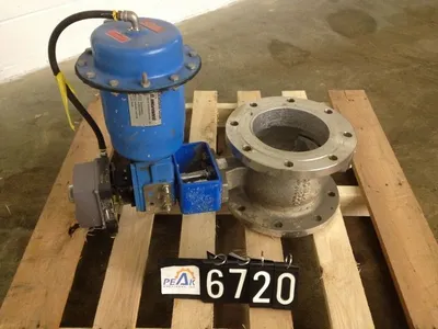 Neles Jamesbury 8"-150 V-Ball Control Valve