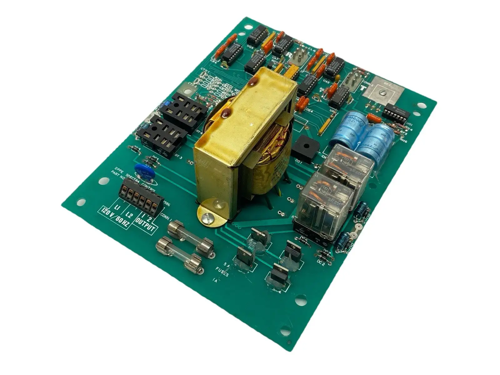 USED SPECTRA CONTROL POWER SUPPLY CHASSIS DPPE CEH 1986