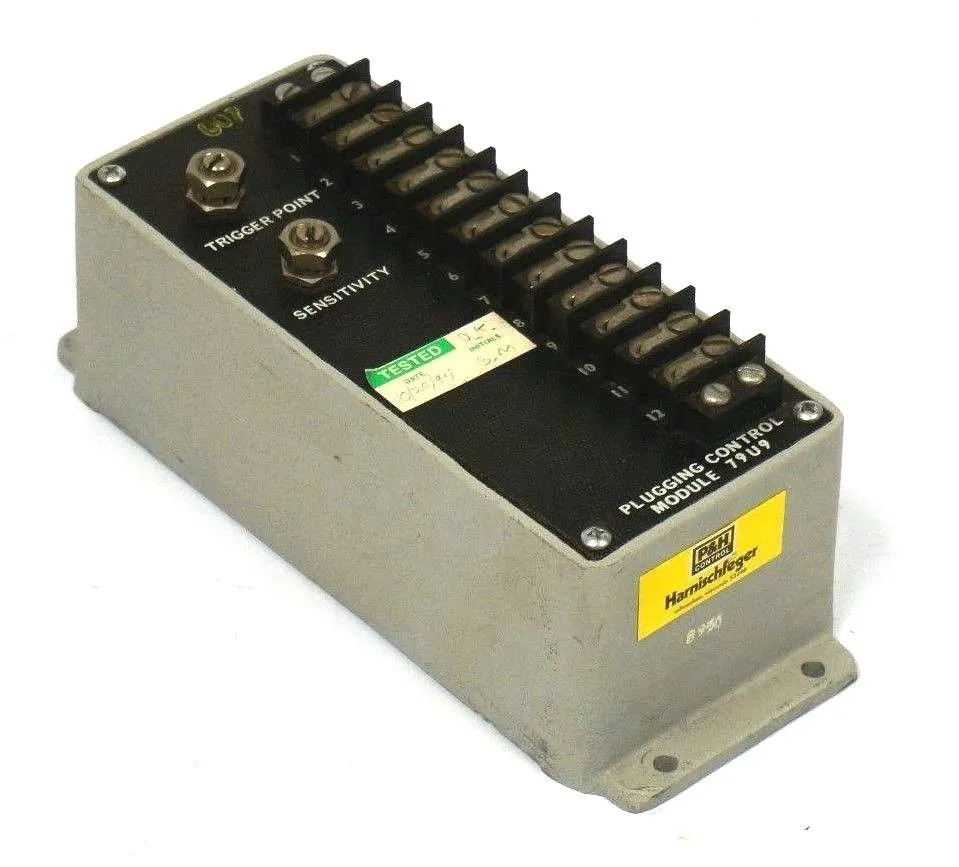 USED P & H HARNISCHFEGER 79U9 PLUGGING CONTROL MODULE