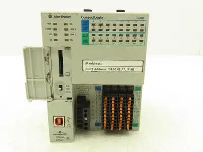 Allen Bradley 1769-L16ER-BB1B CompactLogix L16 DI/O 384KB Controller Series B