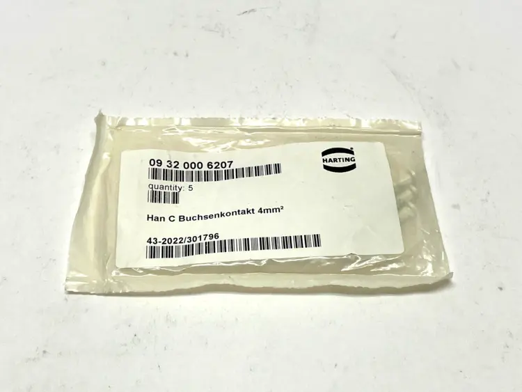 New | in-Stock HARTING 09 32 000 6207 Contact Blocks Michigan US | Maverick Industrial Sales #1496223