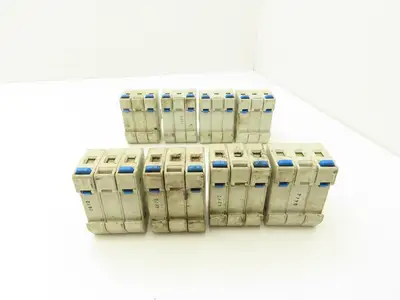 Ferraz Shawmut USCC31I Ultrasafe 3-Pole Class CC Fuse Holder 30A 600V Lot of 8