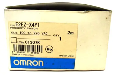 NEW OMRON E2EZ-X4Y1 PROXIMITY SWITCH E2EZX4Y1