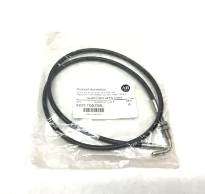 NEW ALLEN-BRADLEY SER. A GLASS FIBER OPTIC CABLE, TRANSMITTED BEAM