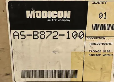 USED MODICON AS-B872-100