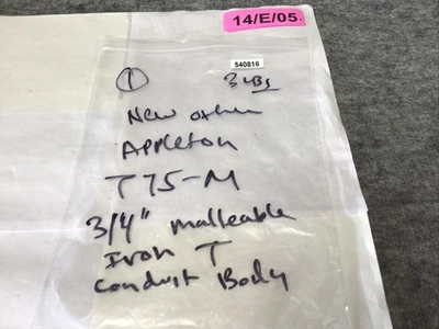 New | in-Stock Appleton Electric ["T15-M", "T75-M"] Misc Industrial Equipment California US | Davliegogo LLC #1723785