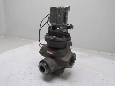 Schrader Bellows N3259300253 "N Series 1- 1/4" Hi-Flow Inline Poppet Valve