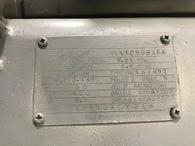 USED FUJI ELECTRIC VFC608AFA