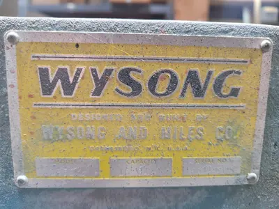 1970 WYSONG & MILES COMPANY 1652 Shears | MD Equipment Services LLC (11)