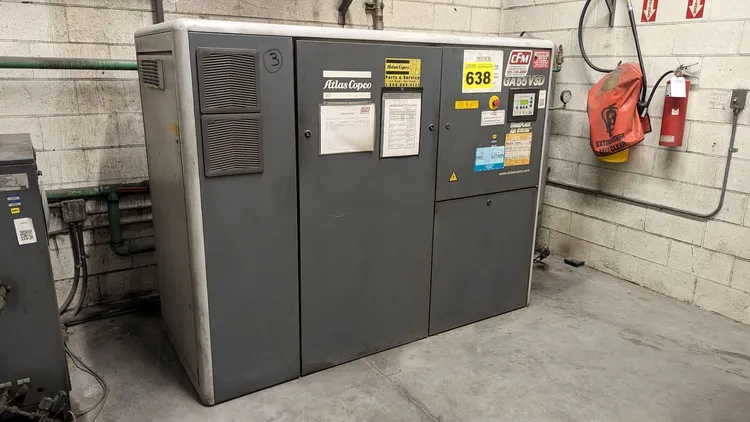 Used ATLAS COPCO GA55VSD Rotary Screw & Sliding Vane Air Compressors Ontario CA | Platinum Group #541664
