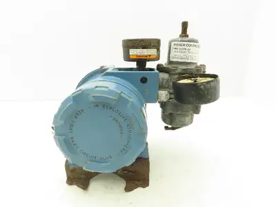 Fisher-Rosemount 846DS1J1K5 Transducer Current - Pressure 3-15PSI Mount Unusable